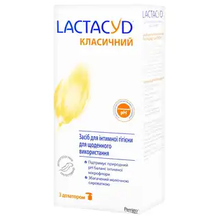 Засіб для інтимної гігієни Lactacyd з дозатором 200мл зображення