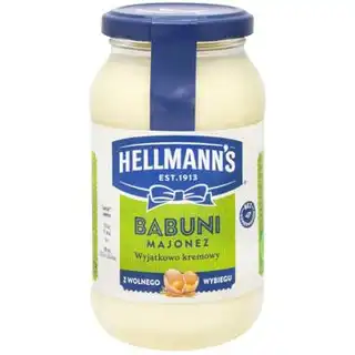 Майонез Hellmann's Babuni 64% 340мл зображення