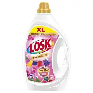 Гель для прання Losk Color Ефірні олії та аромат квітки 2,25л зображення