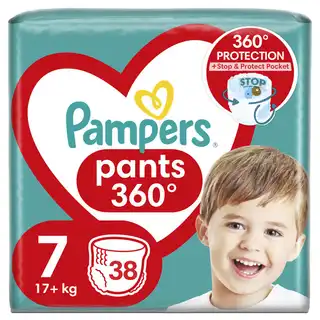 Підгузки-трусики Pampers Giant Plus 7 15+кг 38шт зображення