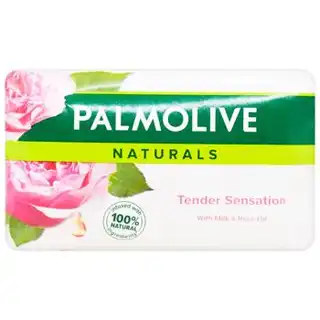 Мило тверде Palmolive Naturals Tender Sensation Milk & Rose Oil 150г зображення