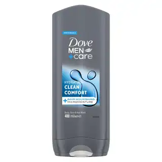 Гель для душу Dove Men Чистота та комфорт 400мл зображення
