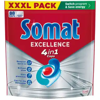 SOMAT ТАБ Д/ПММ EXCELLENCE 4IN1 88ШТ зображення